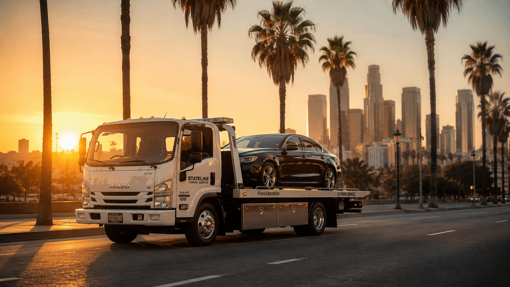 Stateline Towing Service coverage in Los Angeles
